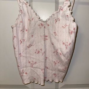 Brandy Melville Floral Tank